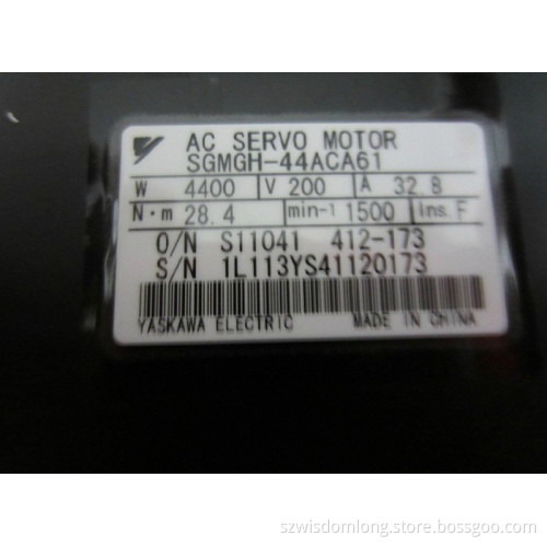 YASKAWA Motor SGMGH-44ACA61 NEW